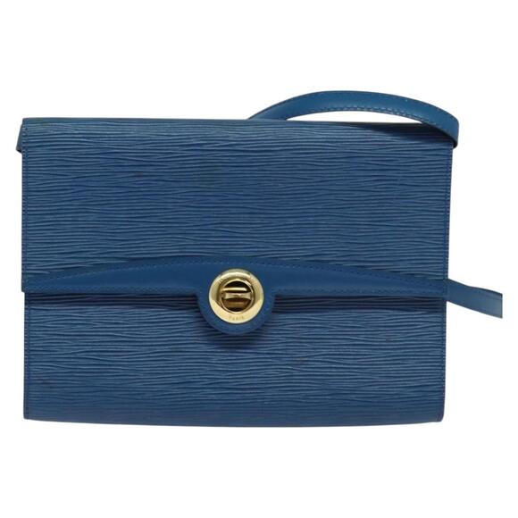 LOUIS VUITTON Epi Pochette Arche Shoulder Bag Blue M52575 - Picture 2 of 12